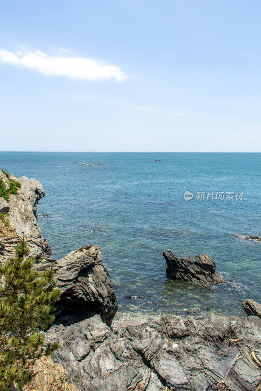 大连金石滩滨海国家地质公园海岸风光