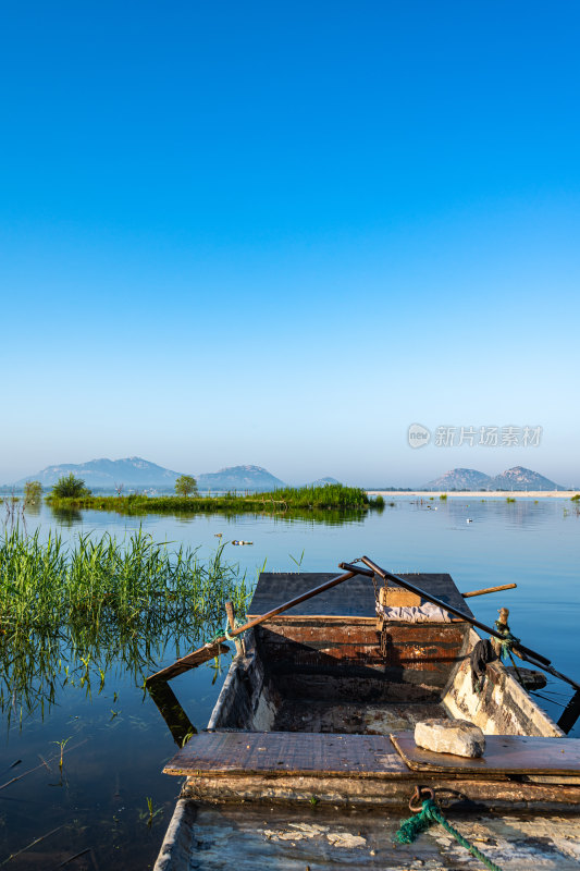 湖水湖泊山水景观