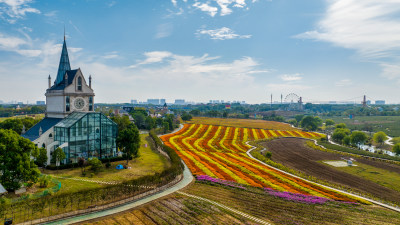 武汉花博汇欧式风建筑