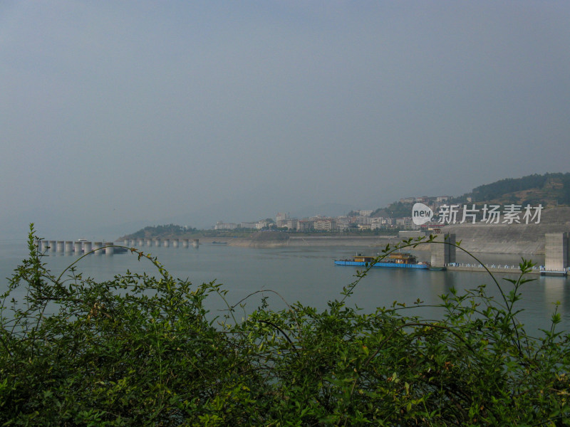 三峡大坝旅游区人造工程景观