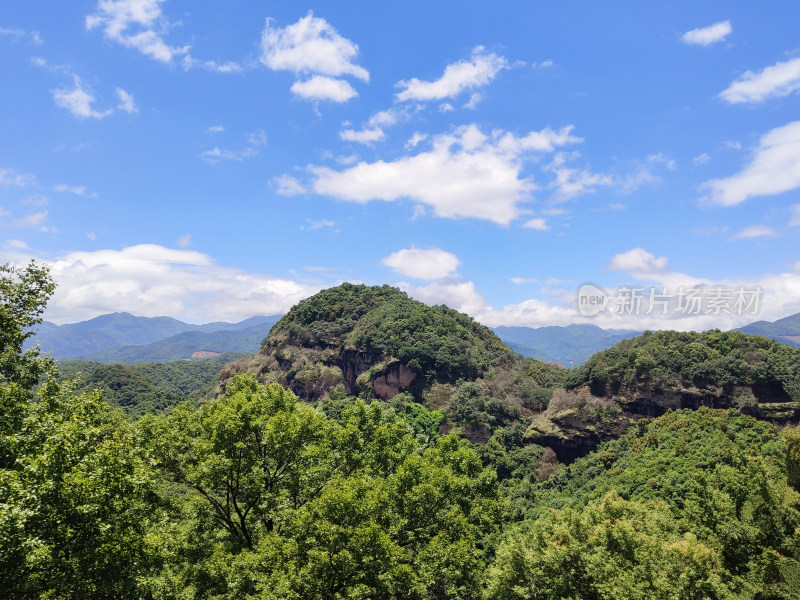 广东梅州市五指石景区风光