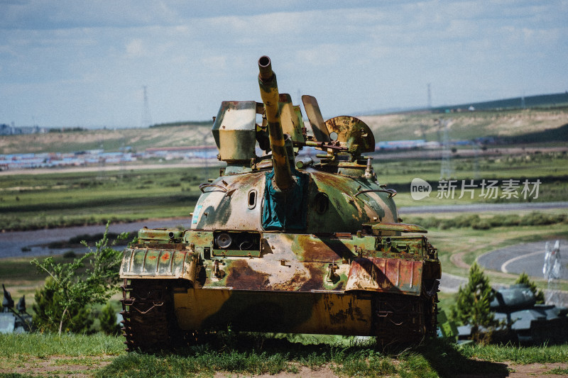 海拉尔二战坦克大炮