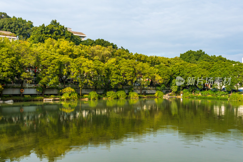 福州黎明湖公园景色