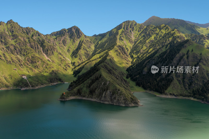 中国新疆天山天池自然风景