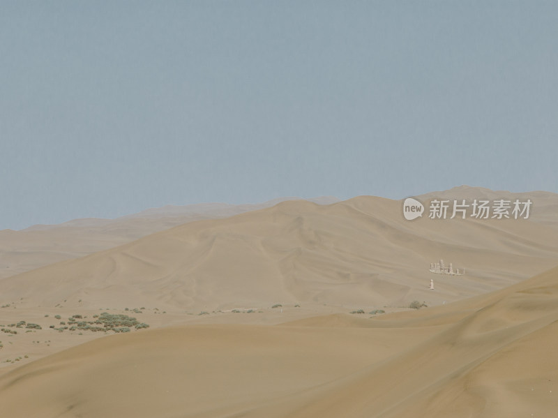 中国新疆库木塔格沙漠