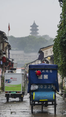 绍兴书圣故里风景