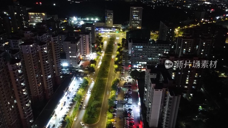 广东东莞：清溪镇夜景