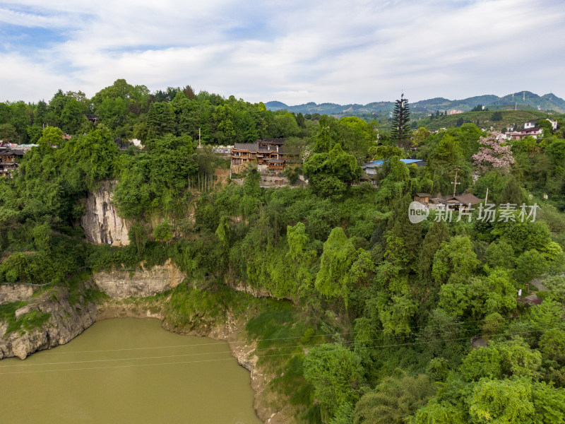 湖南湘西芙蓉镇4a景区