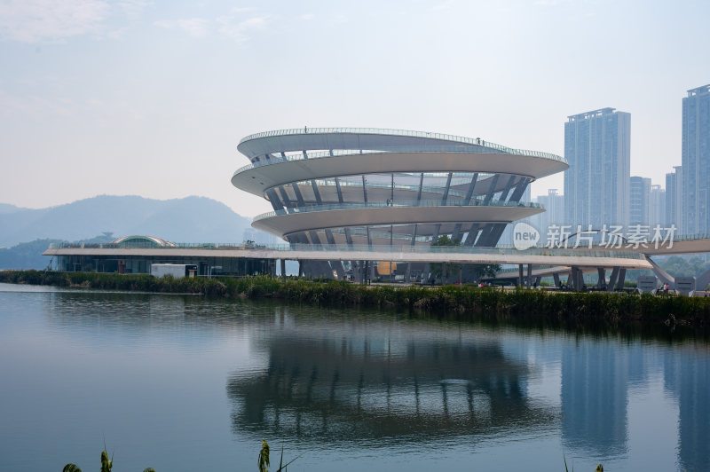 长沙梅溪湖公园 梅溪湖城市岛