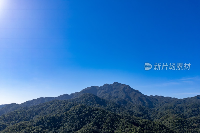 广东肇庆鼎湖山风景区航拍摄影图