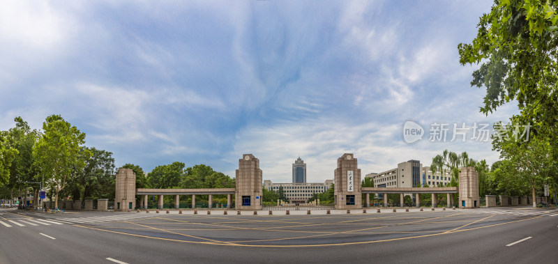 山东大学中心校区全景