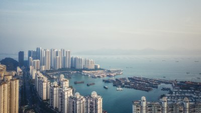 深圳蛇口海边码头港湾