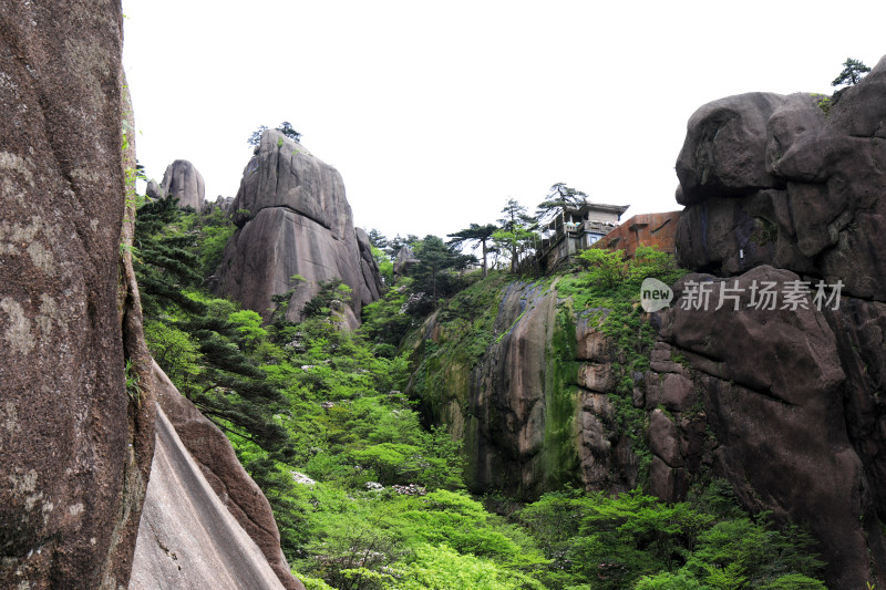 黄山登高自然风光