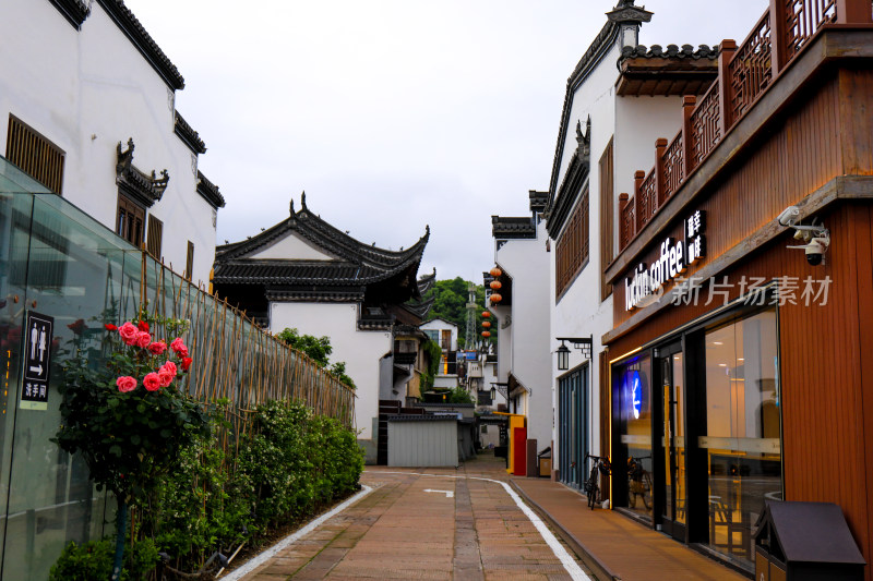 黄山市屯溪老街城市风光