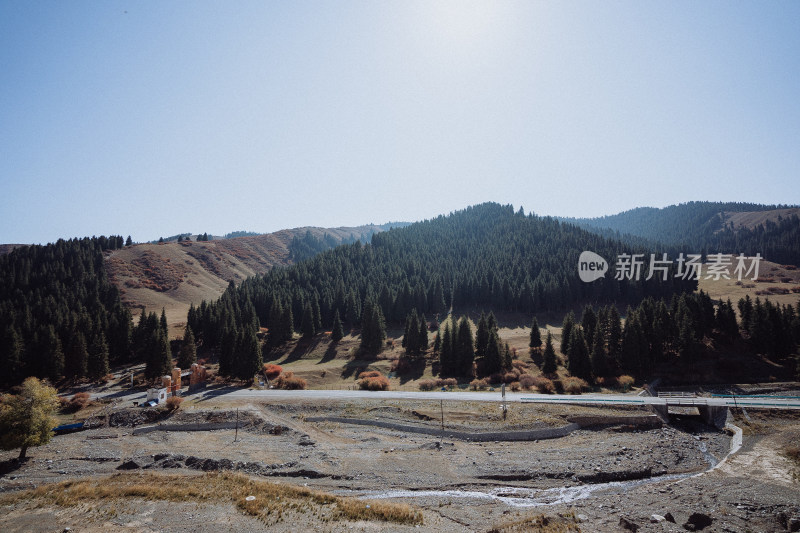 乌鲁木齐南山风景区西白杨沟