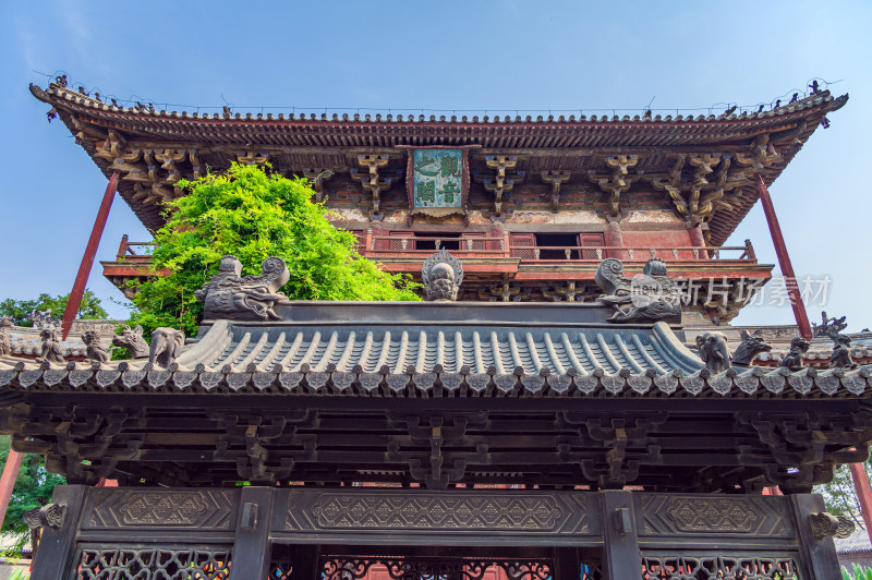 天津蓟县独乐寺观音阁木构建筑