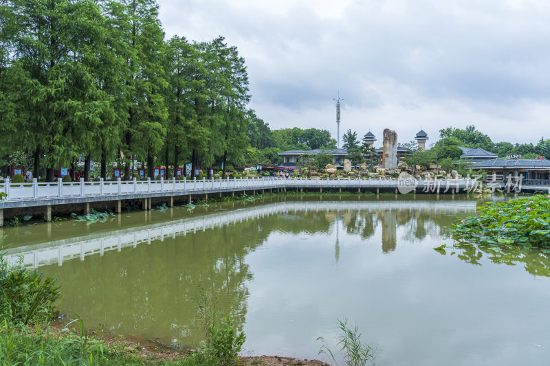 武汉东湖磨山景区风光