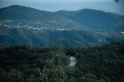 北京香山公园自然风景