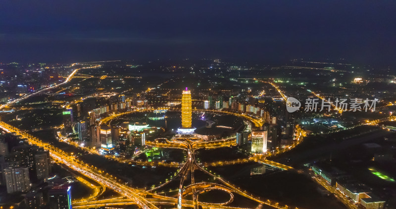 河南郑州城市风光