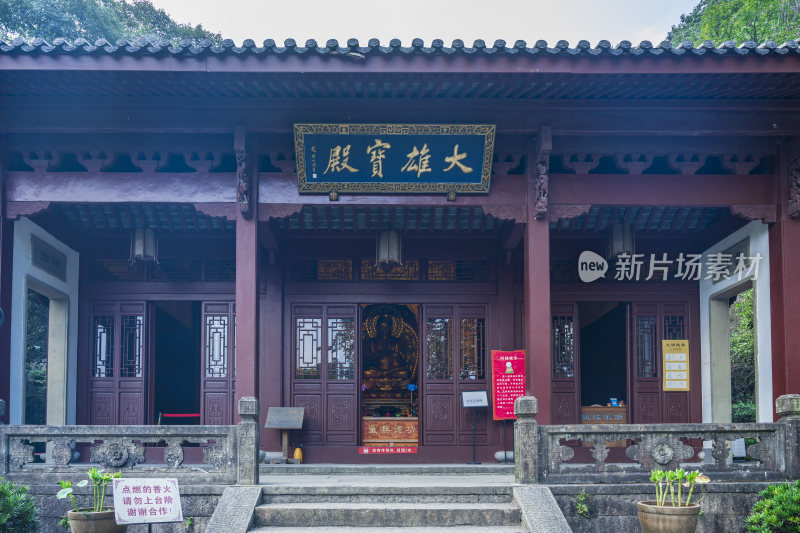 杭州飞来峰韬光寺古建筑