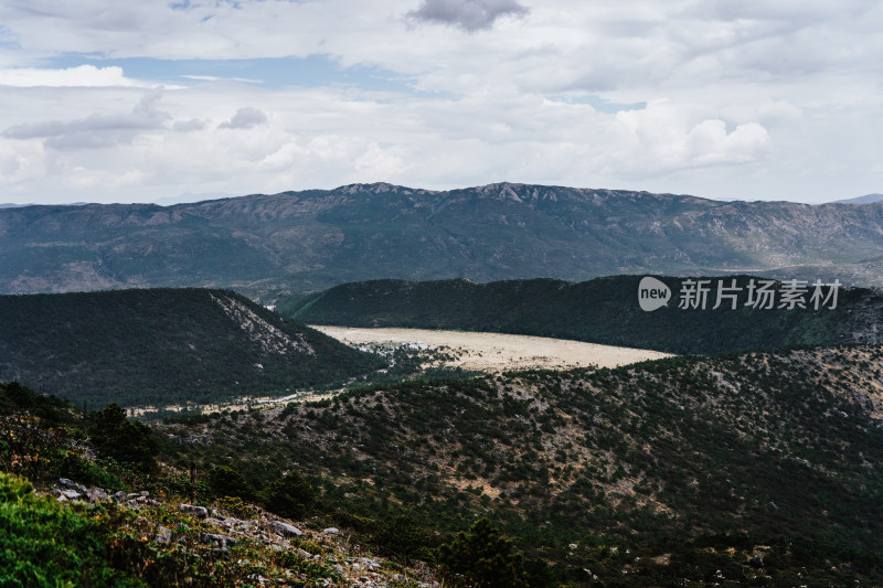 丽江玉龙雪山干河坝