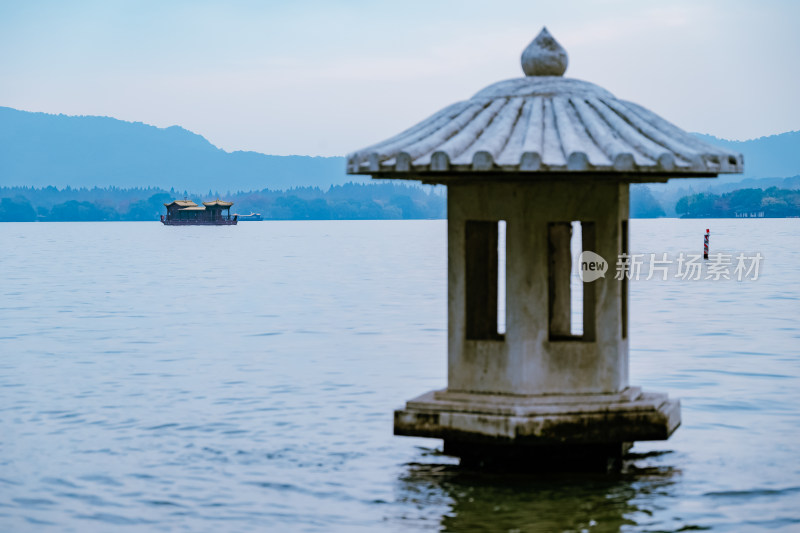 浙江杭州西湖风景名胜区秋景