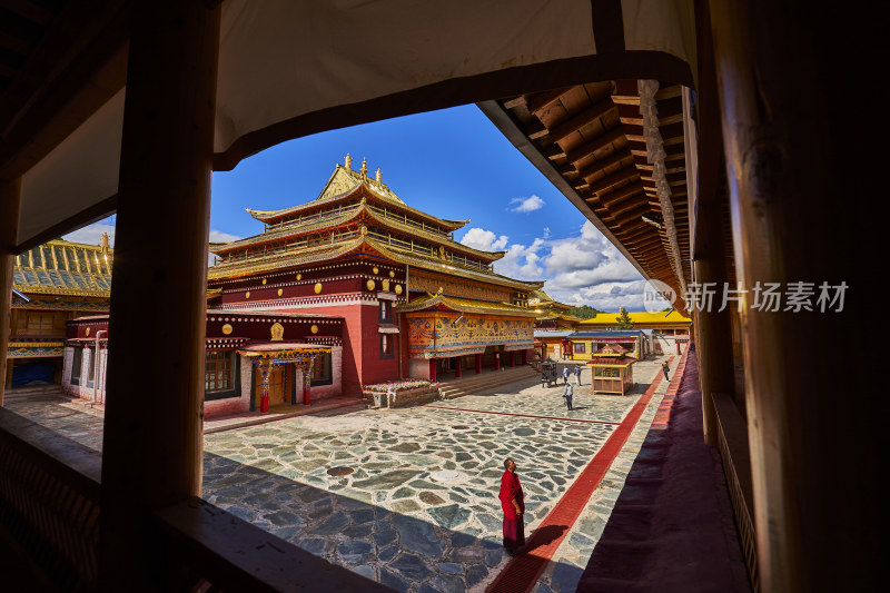 青海阿坝州郎木寺