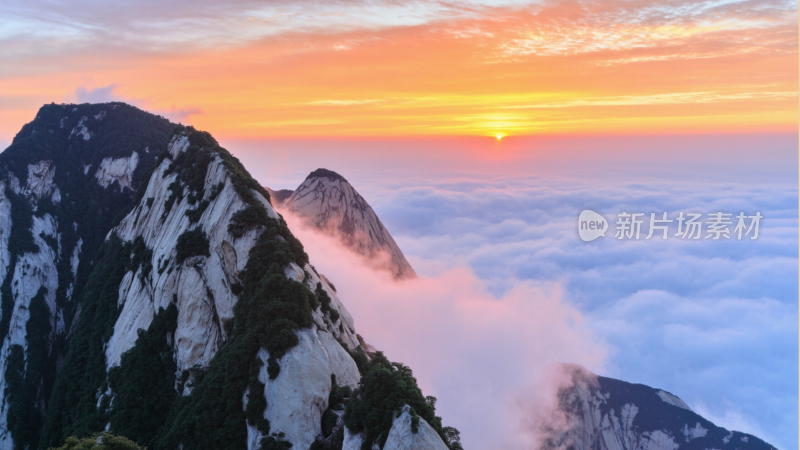 陕西华山美景