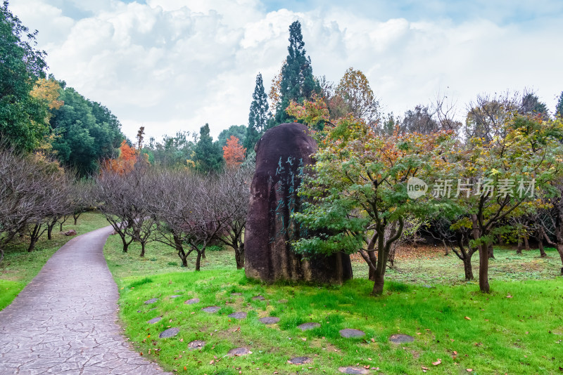 南京钟山风景名胜区明孝陵园林风景