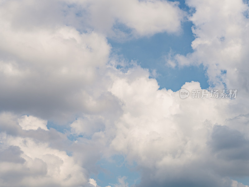 天空蓝天白云云朵高清背景壁纸素材