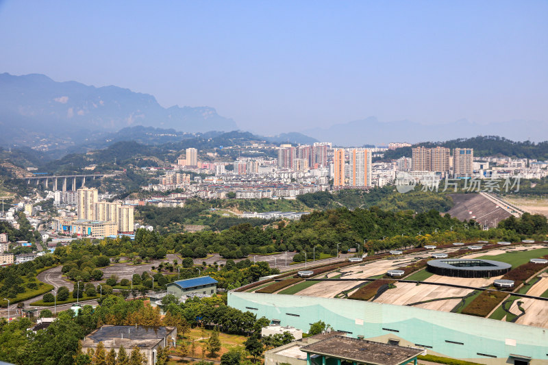 美丽乡村湖北秭归三斗坪镇中堡村田园风景