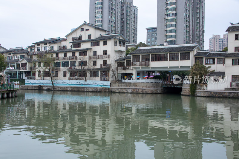 江苏省无锡市南长街水乡古镇街景