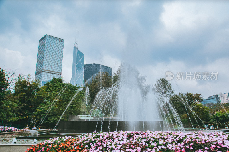 香港岛半山风光