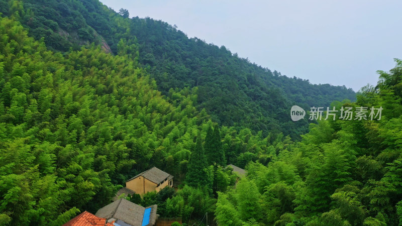 湖州莫干山风景航拍