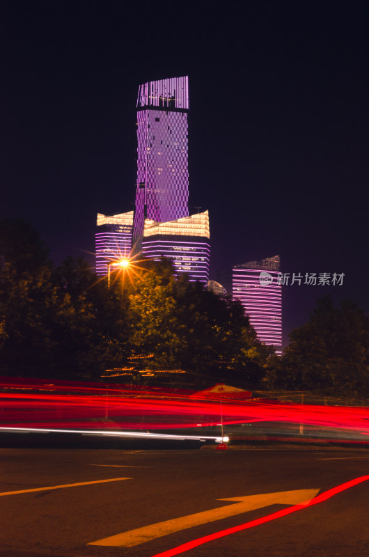 青岛城市夜景