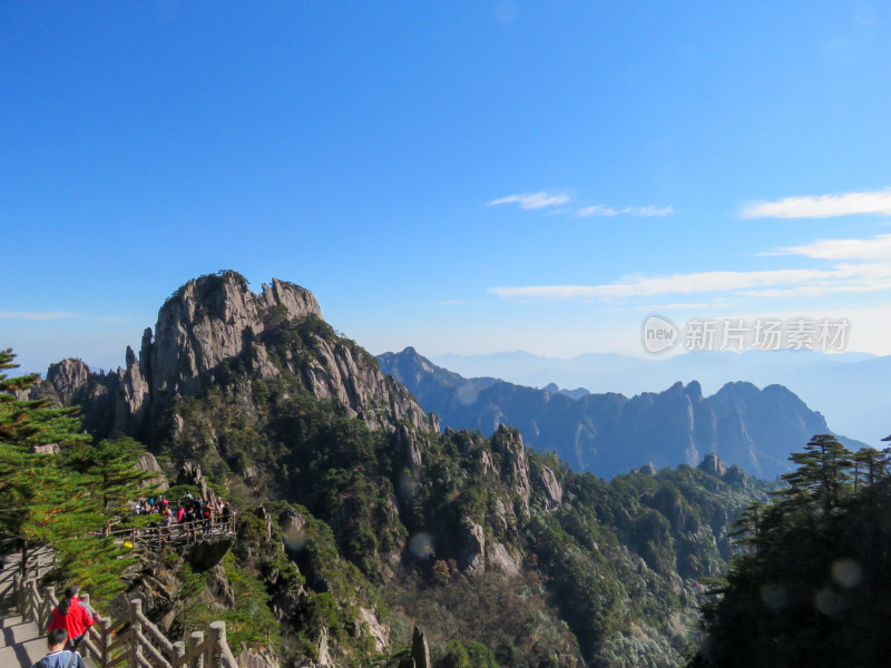 中国安徽黄山旅游风光