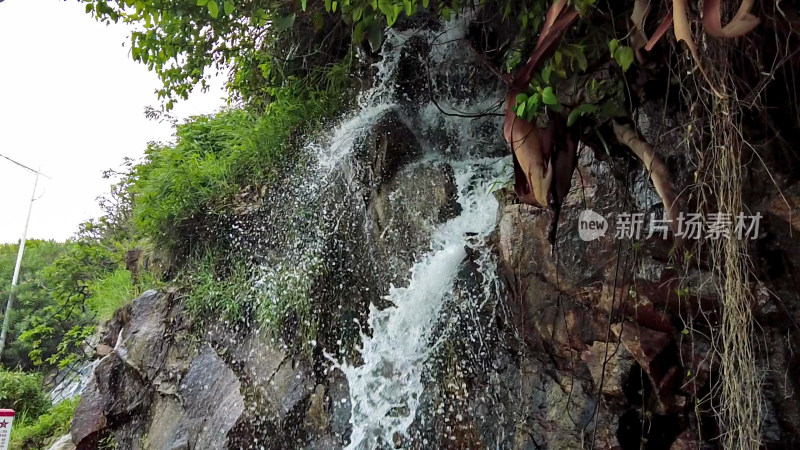 高山流水自然风光实拍