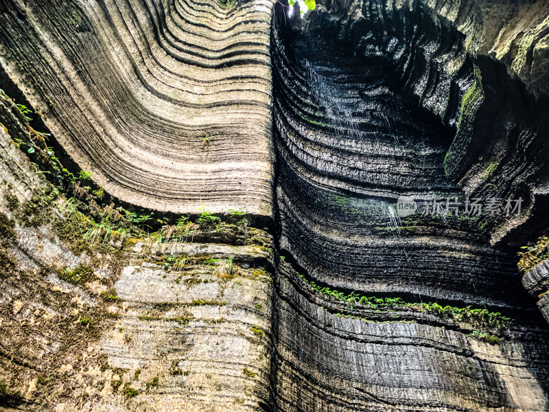 湖北恩施梭布垭石林旅游风光