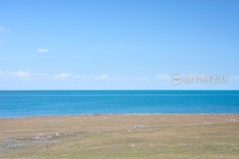 中国青海青海湖秋季自然风光