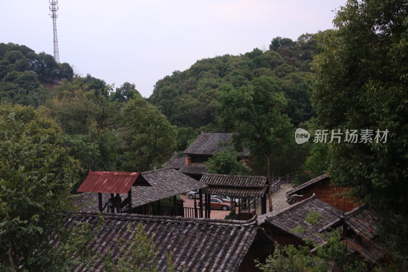 普洱市茶马古镇风景照片