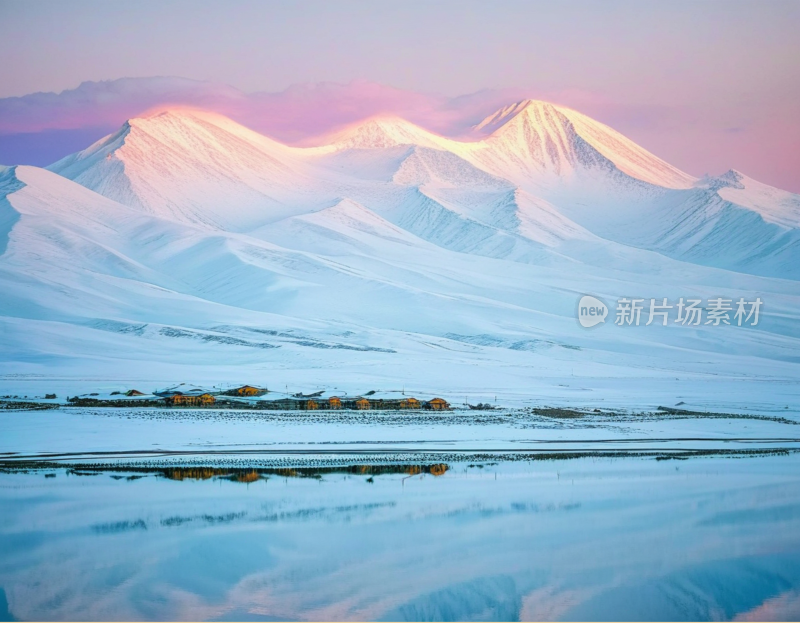 高山雪地