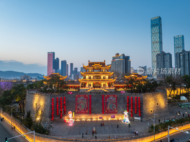 长沙天心阁夜景