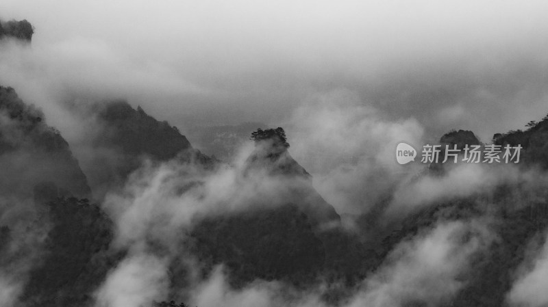 航拍武夷山风光