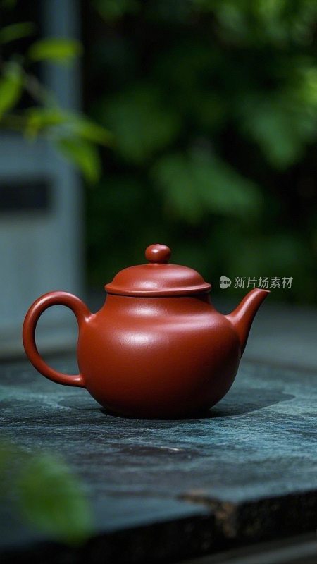 这个图传统文化紫砂壶泡茶宣传片海报