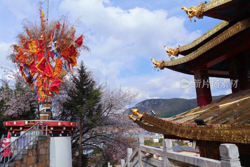 独克宗古城大佛寺