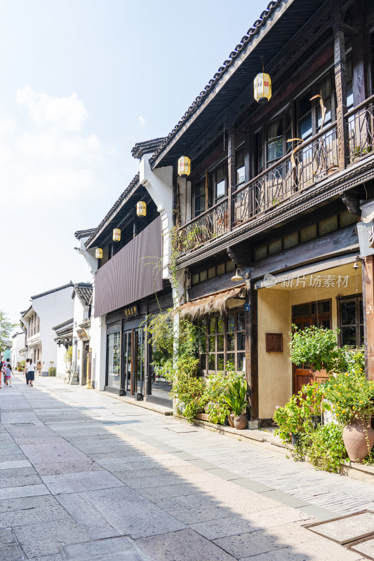 浙江省杭州市的大井巷历史街区