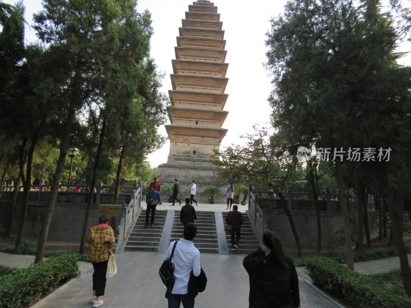 河南洛阳白马寺旅游风光