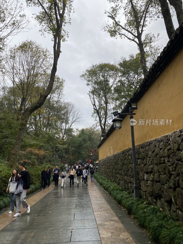 杭州灵隐寺实拍风景