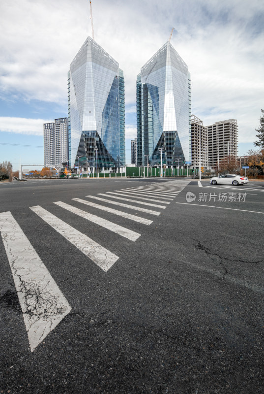 北京昌平未来科学城北区建筑街景