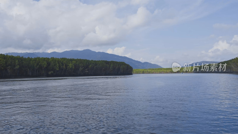 兰卡威国家海洋公园红树林海洋高山地貌